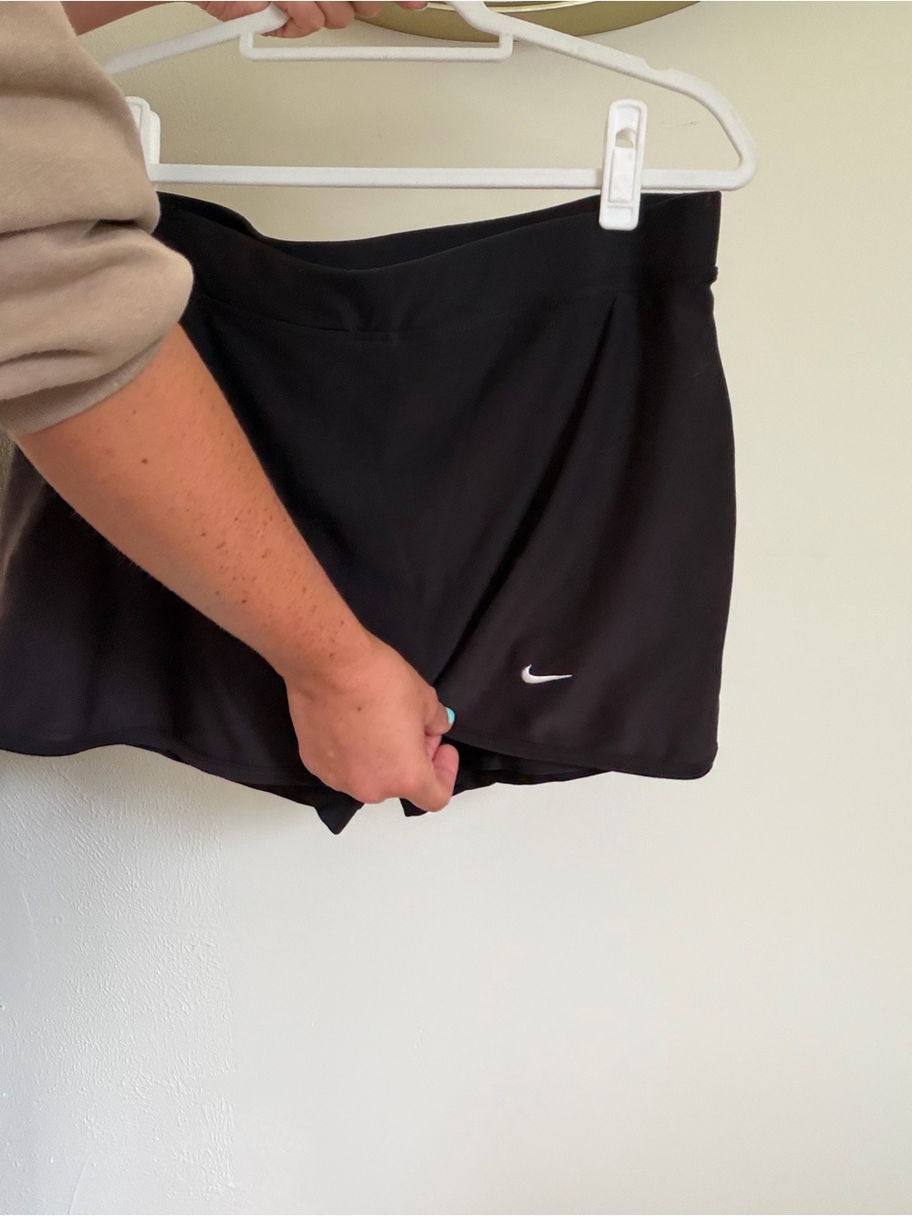 lululemon athletica Black Athletic Skort with Built-In Shorts